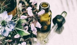 DIY Tincture Made From Fresh Herbs in Amber Dropped Bottle | Vitacost.com/Blog