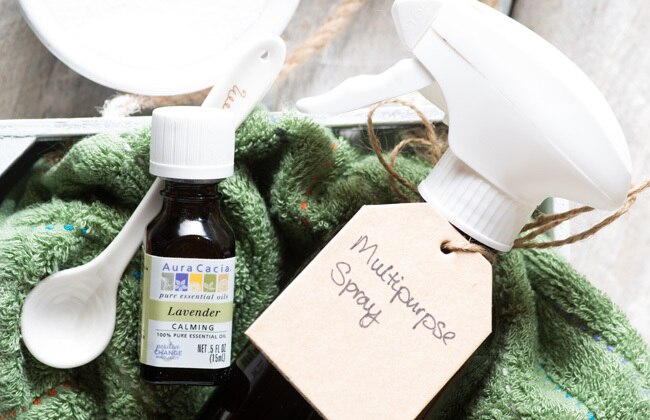 Homemade Multi-Purpose Essential Oil Cleaning Spray | Vitacost.com/Blog