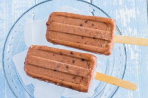 Homemade Ice Pops with Chocolate Protein and Cherries | Vitacost.com/blog