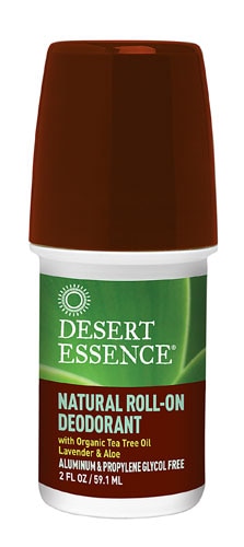 Desert Essence Natural Roll-On Deodorant | Vitacost.com/Blog