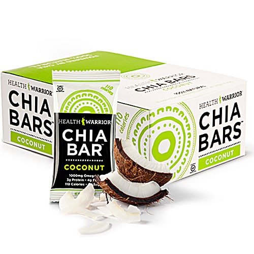 Top 10 Bars to Buy from Vitacost (and why) Health Warrior Superfood Chia Bars Coconut | Vitacost.com/Blog