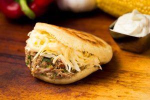 Masa Harina Gordita Stuffed with Meat and Cheese | Vitacost.com/blog