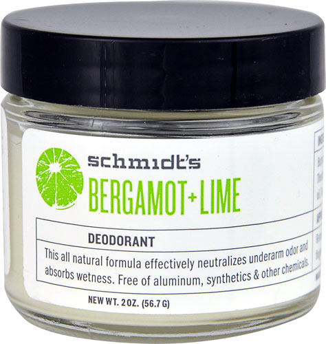 Schmidt's Bergamot + Lime Deodorant | Vitacost.com/Blog