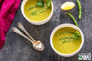 Vegan Asparagus-Lemon Soup | Vitacost.com/Blog