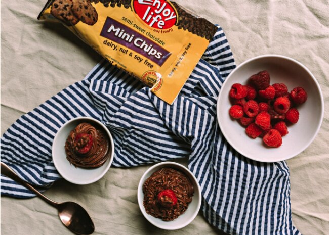 Vegan Chocolate-Avocado Mousse with Berries | Vitacost.com/Blog