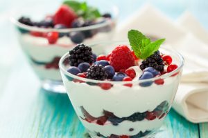 Vegan Custard with Layers of Berries | Vitacost.com/blog