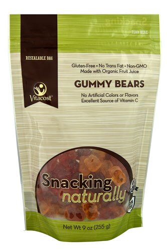 Bag of Vitacost Gummy Bears for Mango Ice Cream Recipe | Vitacost.com/blog