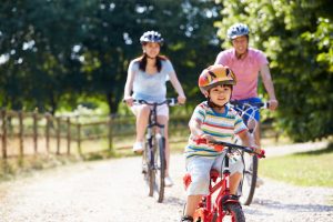 Healthy Family Riding Bicycles | Vitacost.com/Blog