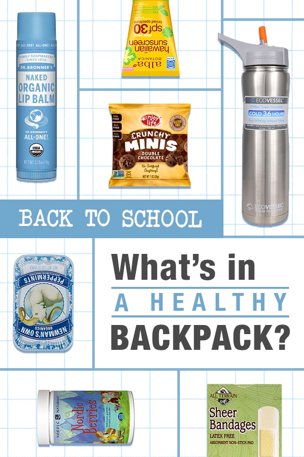 Assortment of Healthy Back-to-School Essentials Available at Vitacost.com | Vitacost.com/blog