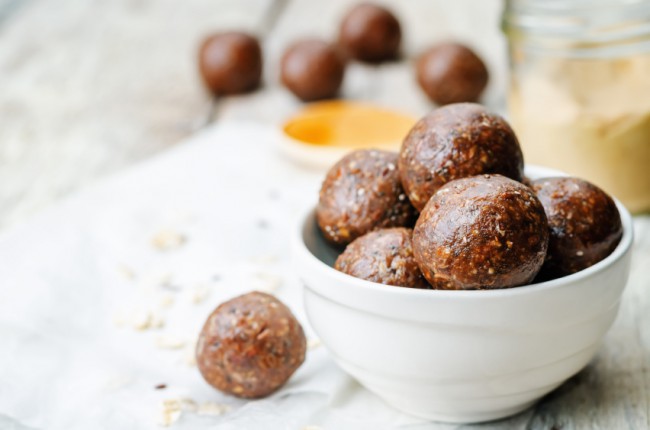 Homemade Chocolate Peanut Butter Balls | Vitacost.com/Blog