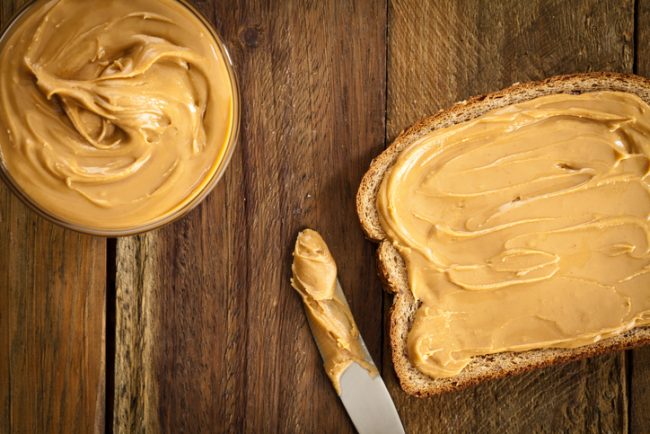 Homemade Sunflower Seed Butter Spread on Slice of Bread | Vitacost.com/Blog