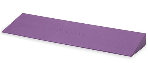 Purple Gaiam Yoga Wedge | Vitacost.com/Blog