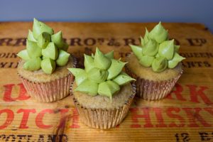 Succulent Cupcakes with Matcha Vegan Frosting | Vitacost.com/blog