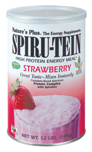 Natures Plus Spiru-Tein Strawberry High Protein Energy Meal | Vitacost.com/Blog