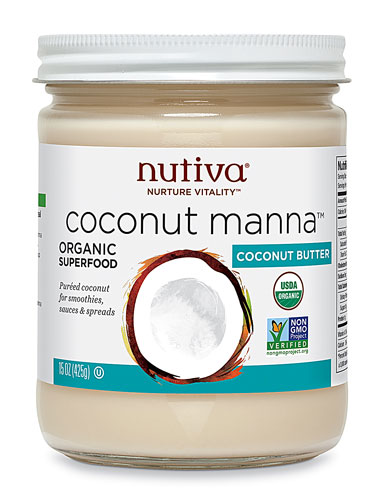 Nutiva Organic Coconut Manna | Vitacost.com/Blog