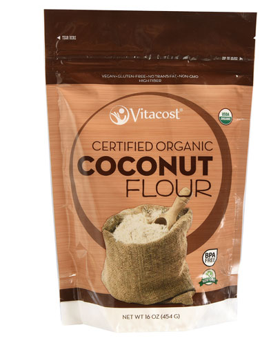 Vitacost Certified Organic Coconut Flour | Vitacost.com/Blog