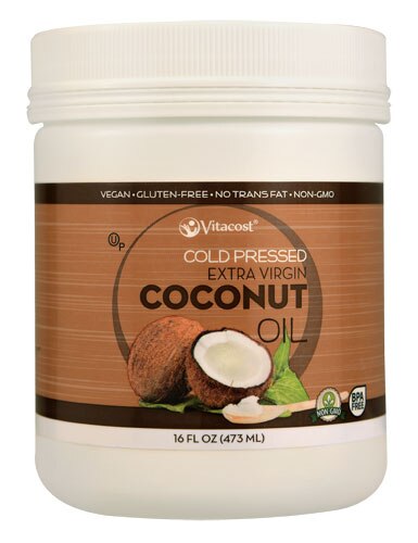 Vitacost Cold Pressed Extra Virgin Coconut Oil  Vitacost Cold Pressed Extra Virgin Coconut Oil