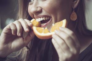6 Antioxidant Types & Where to Find Them in Food Like an Orange This Brunette is Eating | Vitacost.com/blog