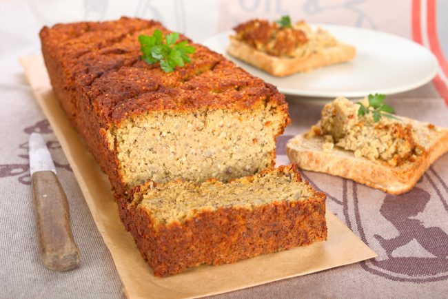 Vegetarian Meatloaf with Slices | Vitacost.com/blog