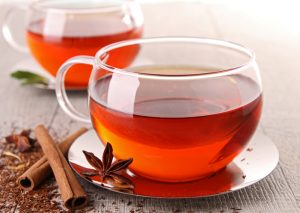 Tea & Apple Cider Vinegar Drink in Glass Mug with Cinnamon Stick | Vitacost.com/blog