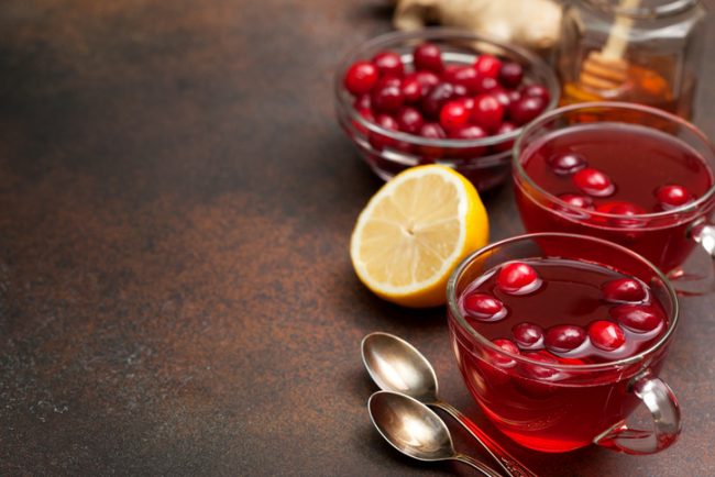 Homemade Cranberry Lemonade Detox Tea | Vitacost.com/Blog
