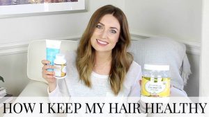 Vlogger Kendra Holds up Natural Products that Helped Her with Postpartum Hair Troubles | Vitacost.com/blog
