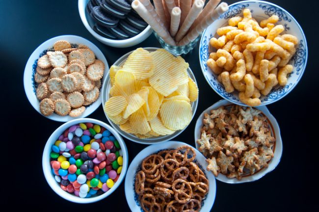 Snack Bowls Filled with Processed Vegan Junk Foods | Vitacost Blog