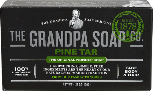 Pine Tar Bar Soap by The Grandpa Soap Company