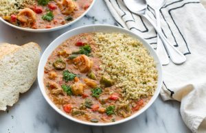 Homemade Jambalaya Seasoned Seafood Gumbo