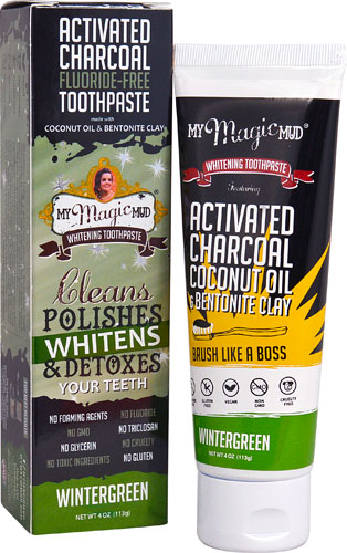 My Magic Mud Whitening Toothpaste with Activated Charcoal | Vitacost.com/Blog