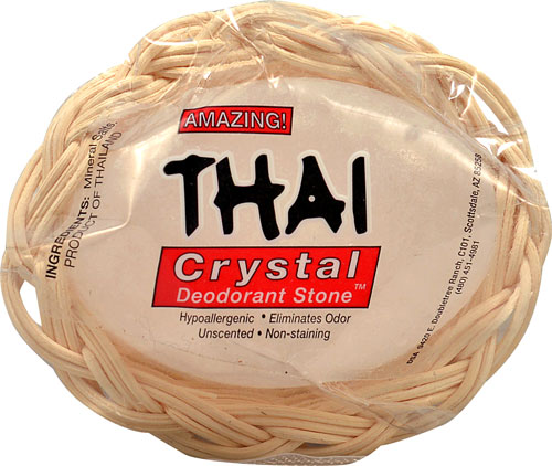 Deodorant Stone Amazing Thai Crystal Deodorant Stone -- 1 Bar -