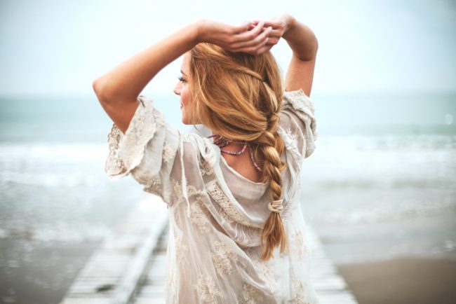 Woman on beach After Mind and Soul Detox | Vitacost.com/Blog
