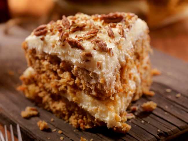 The Best Carrot Cake Recipe You’ll Ever Make Homemade Gluten-Free Carrot Layer Cake with Vanilla Cream Filling | Vitacost.com/Blog