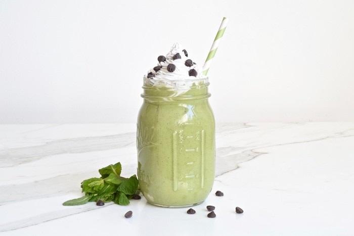 St. Patrick’s Day Shamrock Smoothie Recipe  Homemade Vegan Copycat Shamrock Smoothie | Vitacost.com/Blog