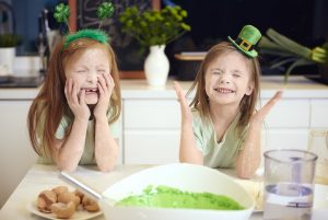 2 Young Girls Enjoy St. Patrick’s Day for Kids: Get Ideas the Whole Family Will Love | Vitacost.com/blog