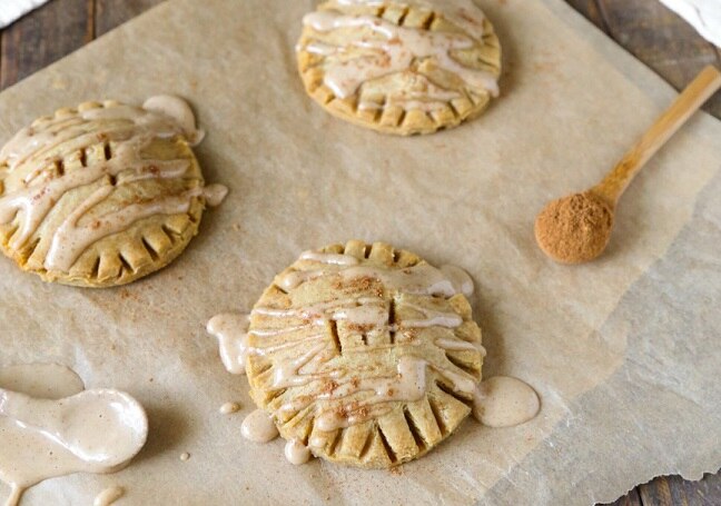 Homemade Spiced Pumpkin Hand Pies with Cashew Cream | Vitacost.com/Blog