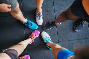 These 5 People Touching Their Shoes Together Know How to Clean Shoes They Sweat In | Vitacost.com/blog