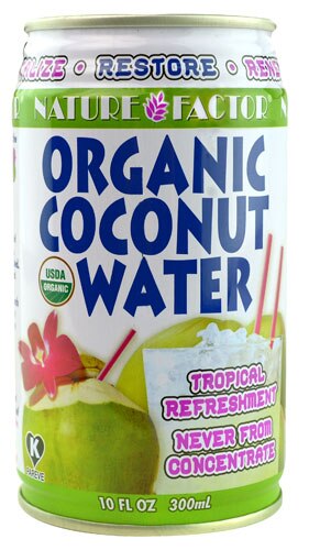 Edward & Sons Nature Factor Organic Coconut Water | Vitacost.com/Blog