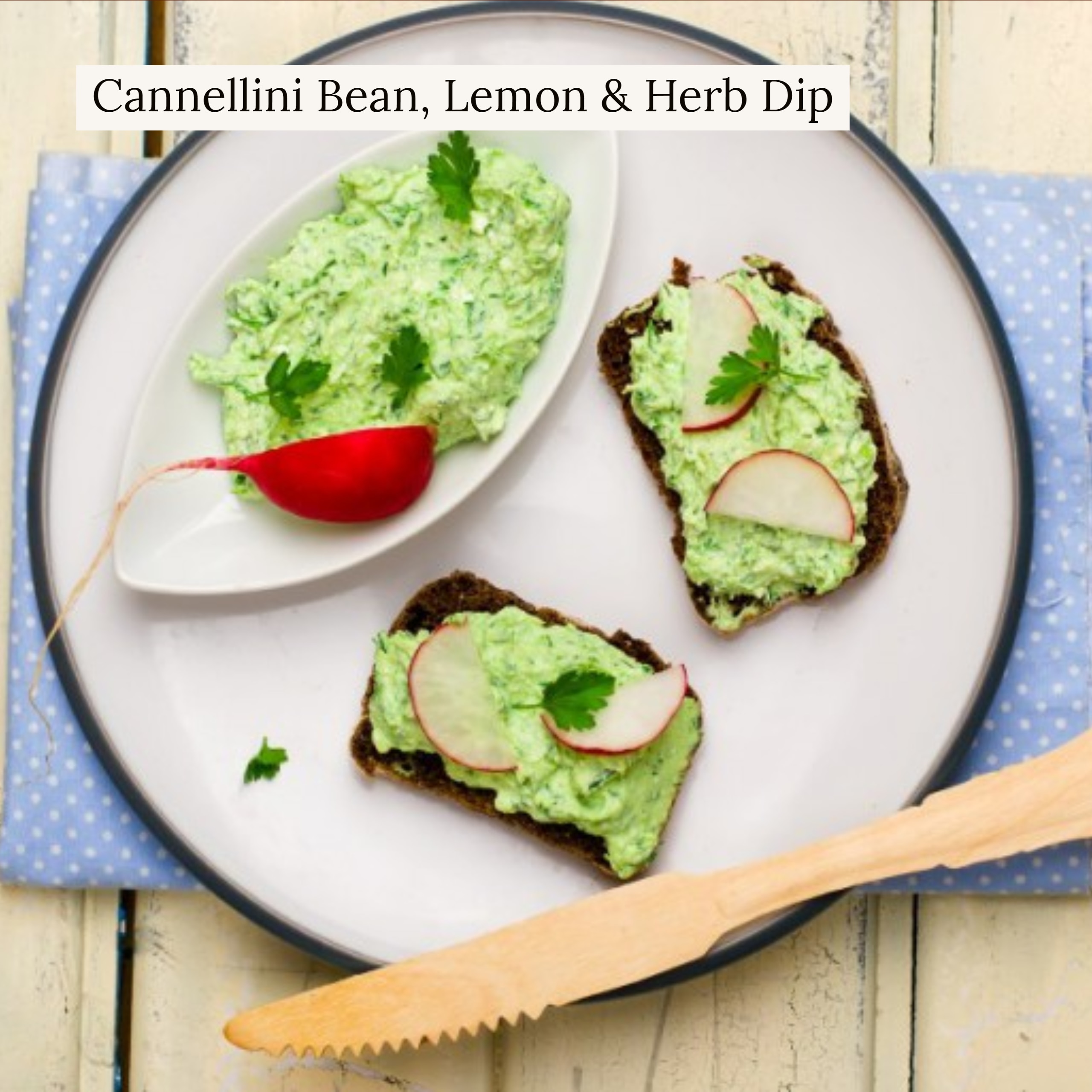 Homemade Cannellini Bean, Lemon & Herb Dip | Vitacost.com/Blog