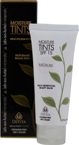 Devita Moisture Tints Broad Spectrum SPF 15 Medium | Vitacost.com/Blog