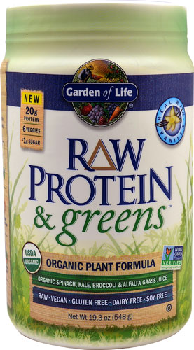 Garden of Life RAW Protein & Greens Powder | Vitacost.com/Blog