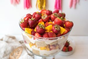 Homemade Gluten-Free Strawberry Mango Trifle | Vitacost.com/Blog