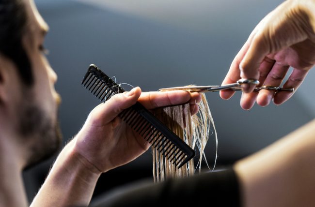 Close-up View of Woman Getting Feng Shui Haircut to Sync Inner Beauty with Outer Appearance | Vitacost.com/blog