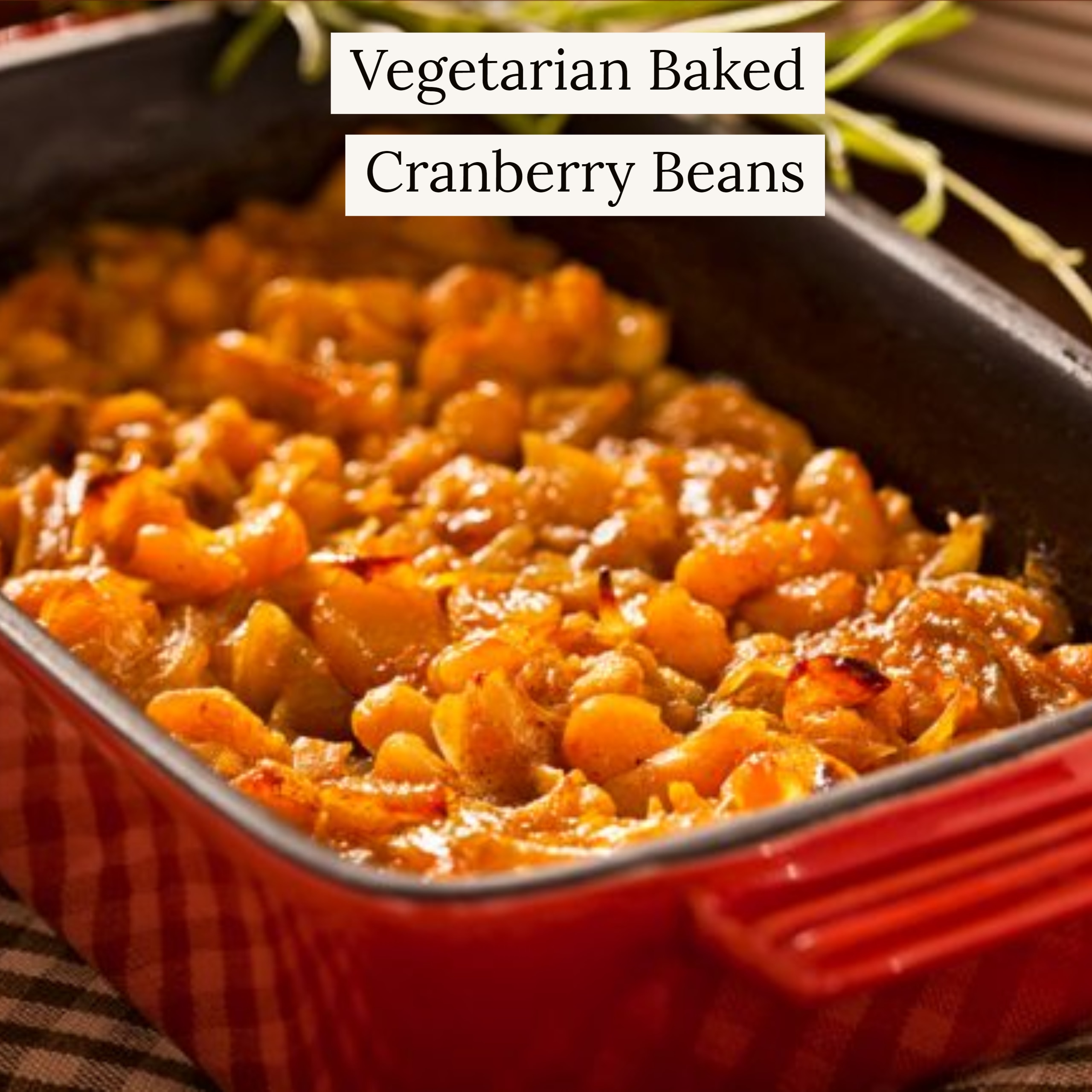 Homemade Vegetarian Baked Cranberry Beans | Vitacost.com/Blog