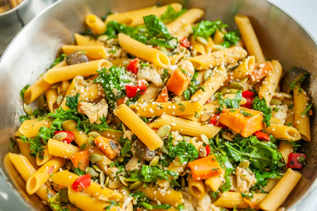 Veggie Stir Fry Recipe with Lentil Pasta Vitacost Blog