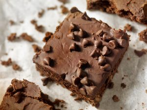 Chocolate Dessert Bar with Mini Chip Topping | Vitacost.com/blog