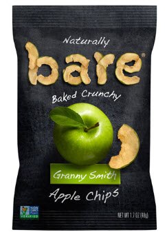 Bare Baked Crunchy Apple Chips Granny Smith