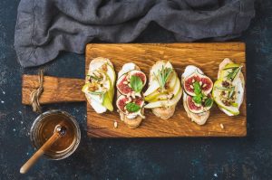 Rustic Platter of Brunch Bruschetta | Vitacost.com/Blog