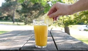 Homemade Maple Turmeric Lemonade with Ginger | Vitacost.com/Blog