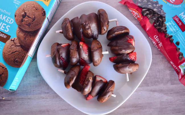 Mini Chocolate Strawberry Skewers by Enjoy Life | Vitacost.com/Blog